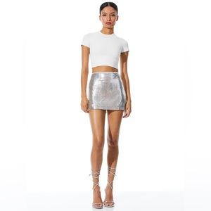 NWOT Alice + Olivia Mini Skirt